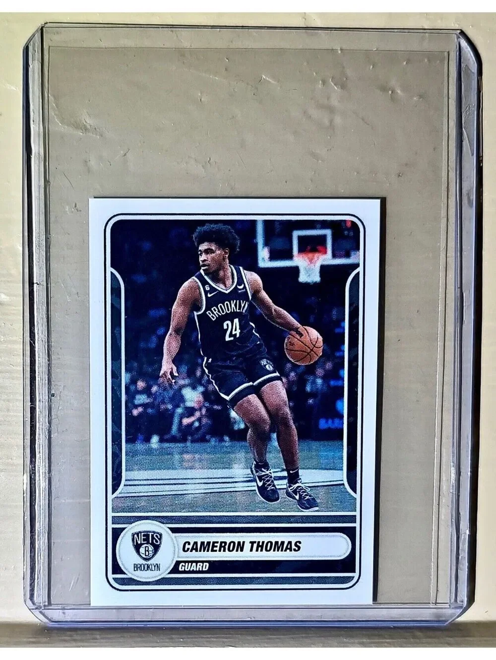 2023-24 Cameron Thomas Panini NBA Basketball #134 Sticker Brooklyn Nets